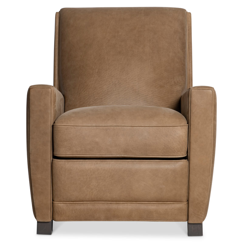 Bernhardt Bastille Leather Recliner, Tan