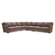 Bernhardt Keirnan 4-Piece Leather Sectional