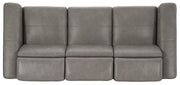 Bernhardt Lioni Leather Power Motion Sofa