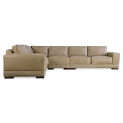 Bernhardt Lars Leather 4-Piece Sectional