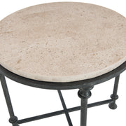 Bernhardt Galesbury Round Metal End Table