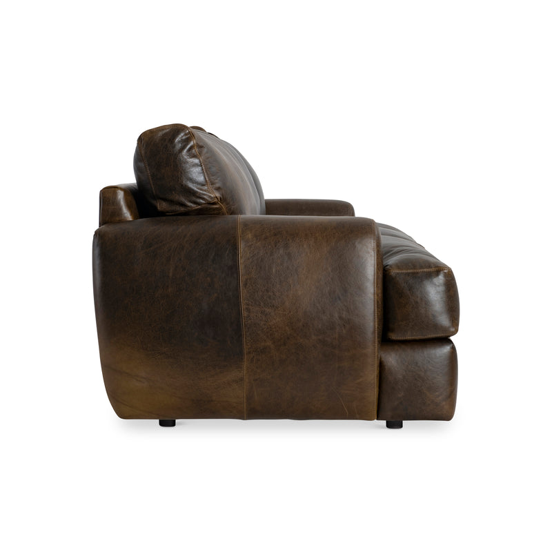 Bernhardt Cameron Leather Sofa