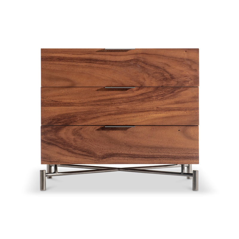 Bernhardt Brasea 3 Drawer Nightstand