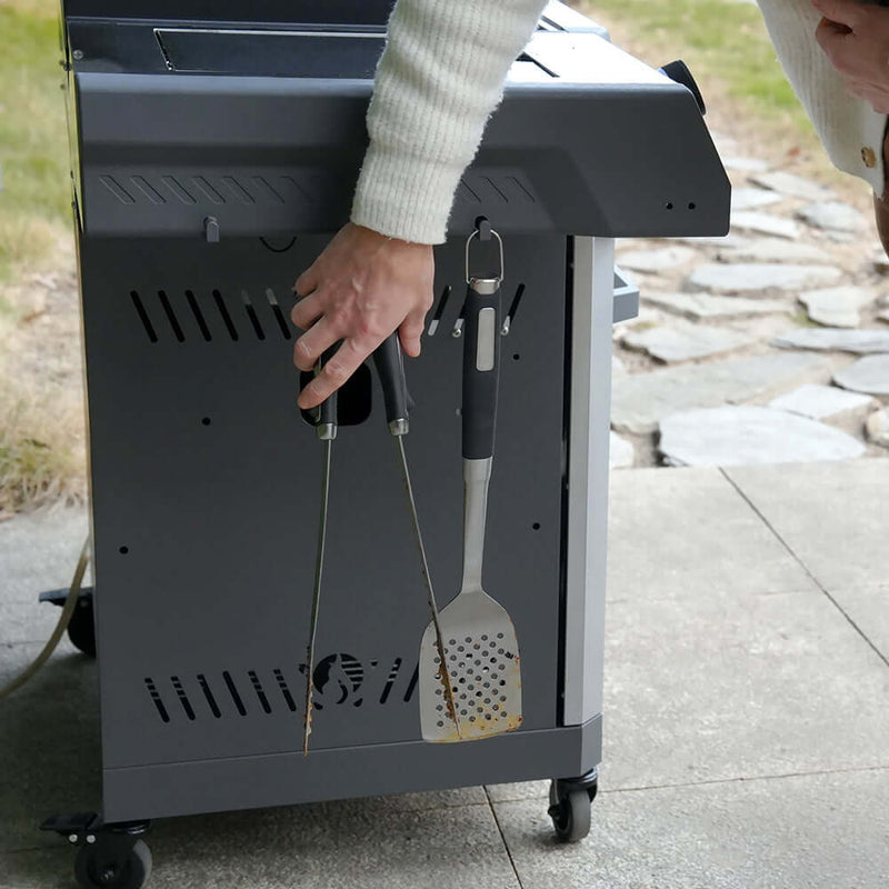 Monument Grills Eminence 405 |Chic Clearview® Smart Stainless Gas Grill