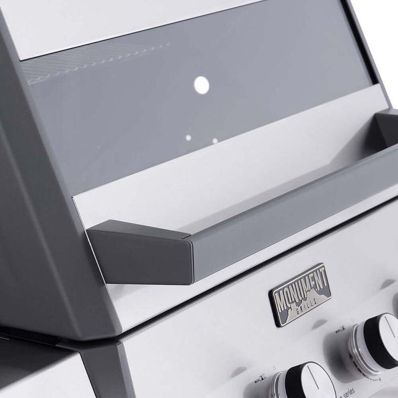 Monument Grills Eminence 405 |Chic Clearview® Smart Stainless Gas Grill