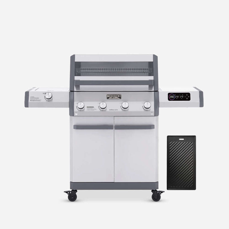 Monument Grills Eminence 405 |Chic Clearview® Smart Stainless Gas Grill