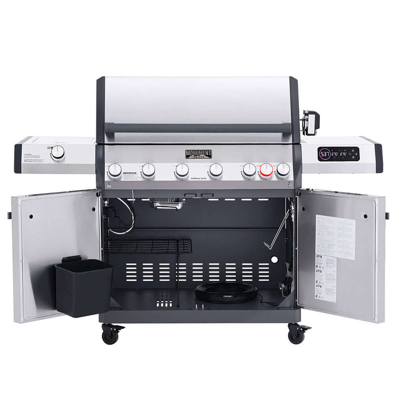 Monument Grills Eminence 605 | Master Power Stainless Natural/Propane Gas Grill