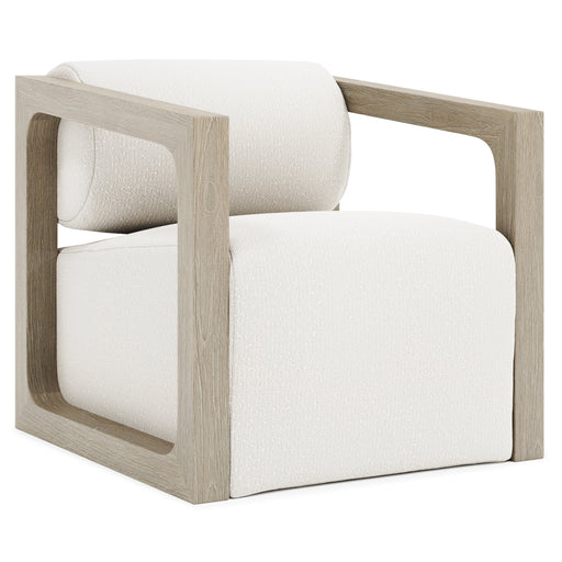 Bernhardt Leilani Outdoor Swivel Chair, Sea Oat Finish