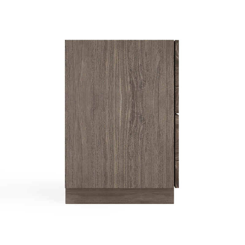 Bernhardt Calavaras Smoked Truffle Nightstand