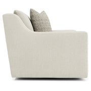 Bernhardt Gabi Boucle Fabric Swivel Chair