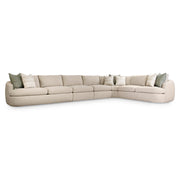 Bernhardt Jules Fabric 5 Piece Sectional