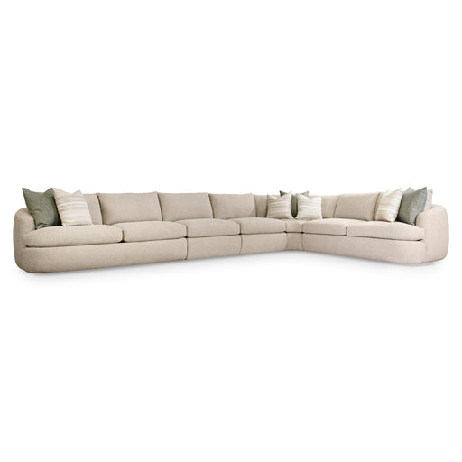 Bernhardt Jules Fabric 5 Piece Sectional