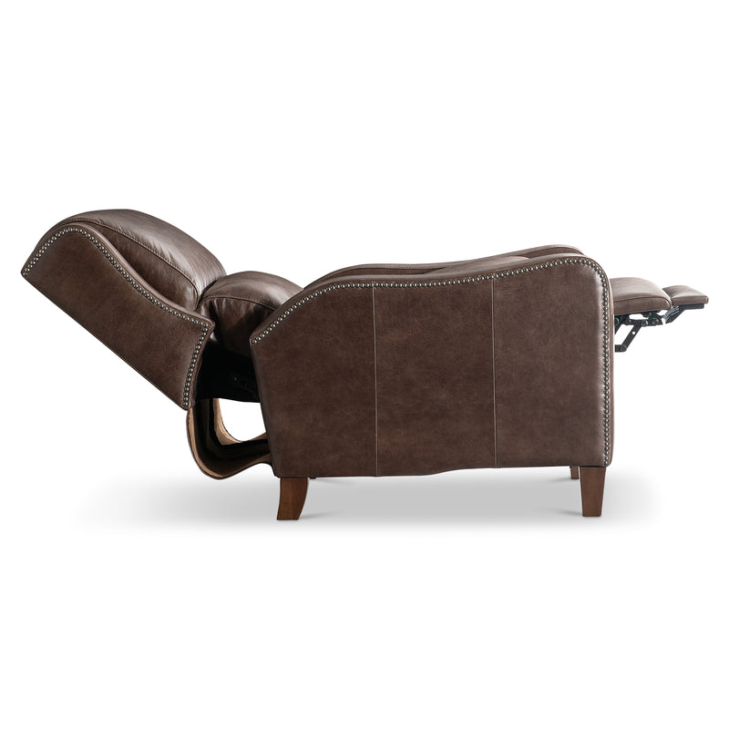 Bernhardt Landon Leather Recliner, Brown