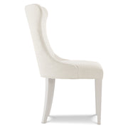 Bernhardt Silhouette Side Chair in Neutral Fabric