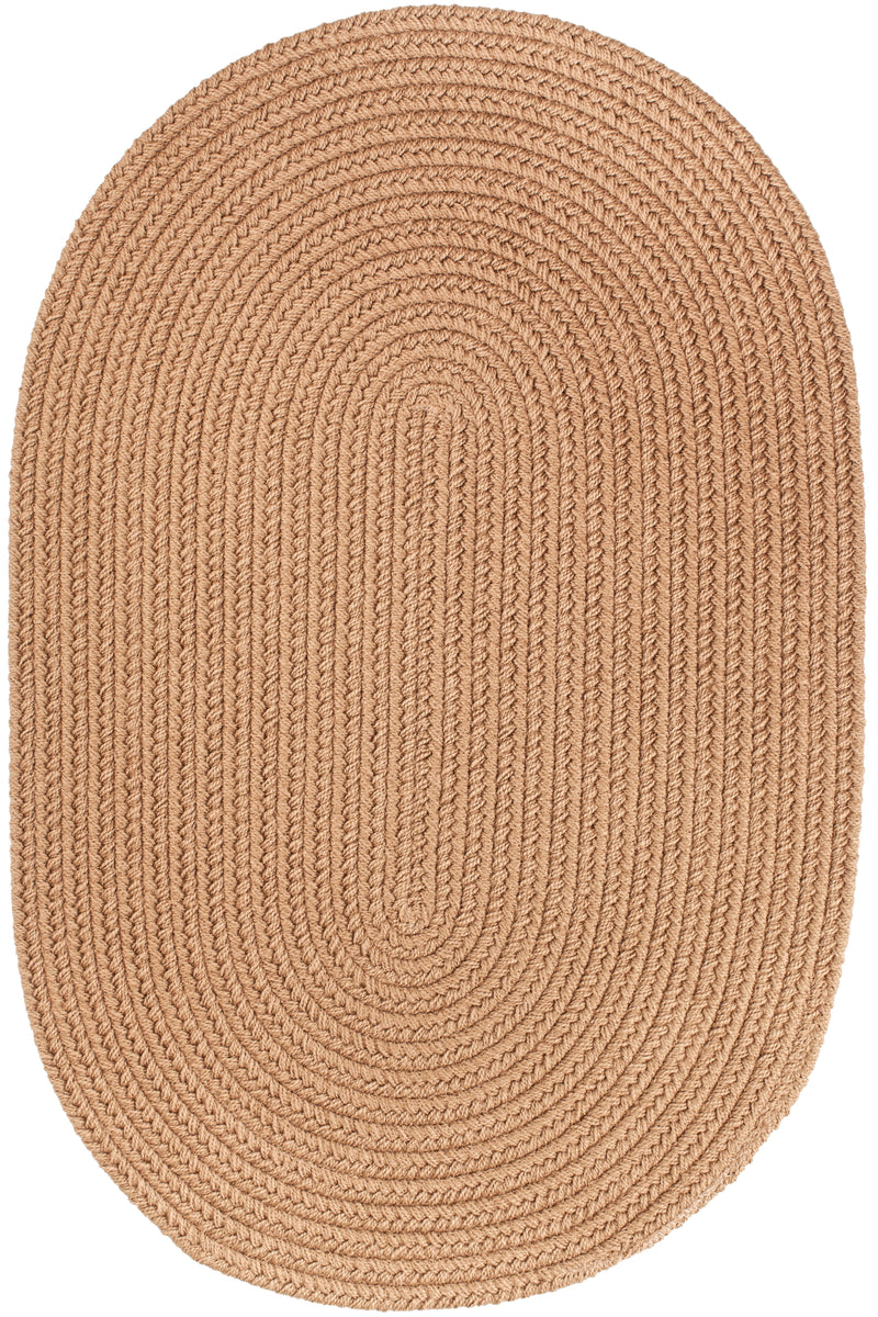 Solid Poly Camel Polypropylene Outdoor Rug