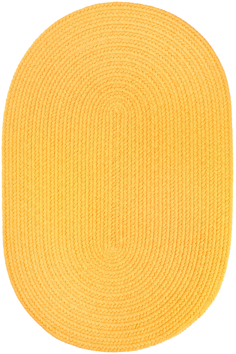 Solid Poly Daffodil Polypropylene Outdoor Rug