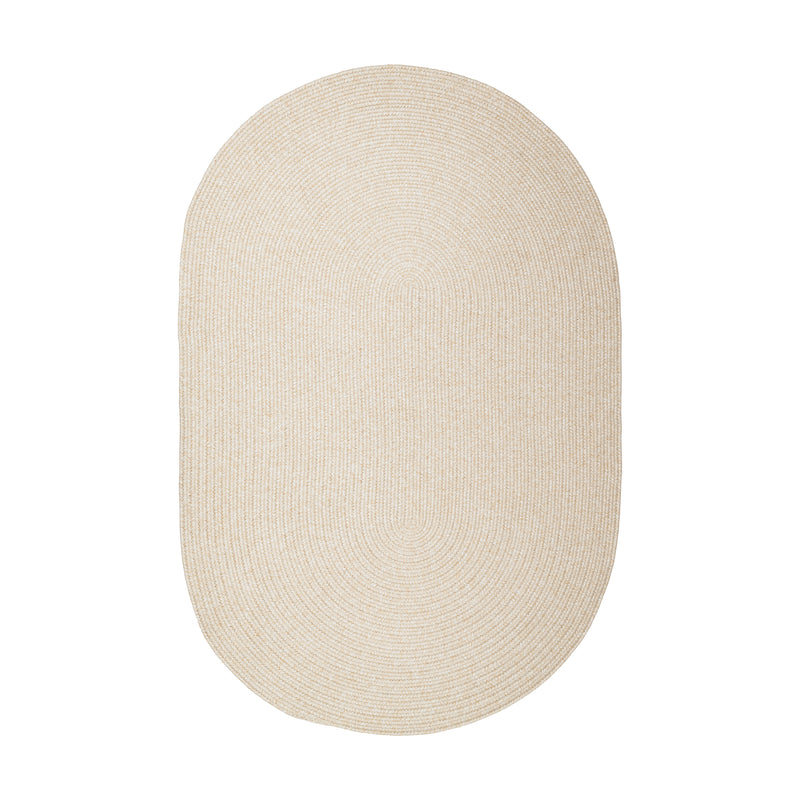 Elegance Pale Sand Polypropylene Outdoor Rug