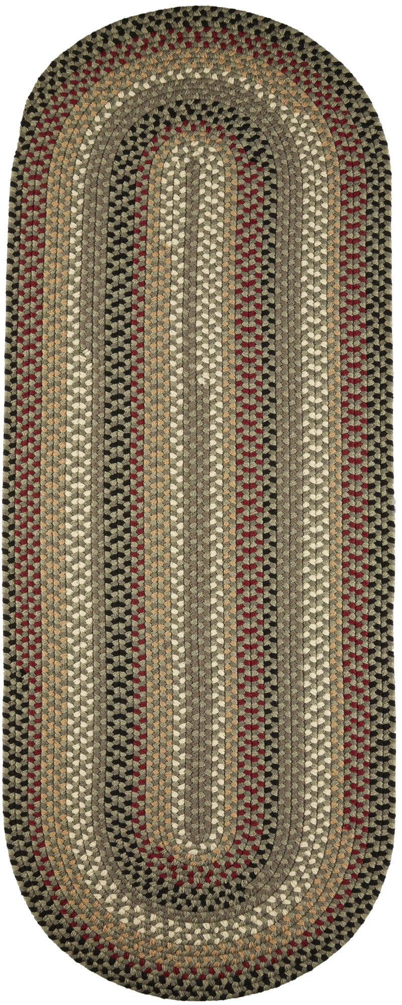Mayflower Forest Green Polypropylene Outdoor Rug