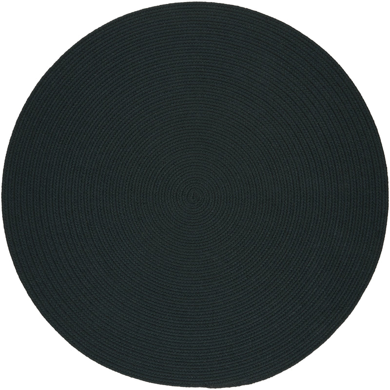 Solid Poly Spruce Green Polypropylene Outdoor Rug