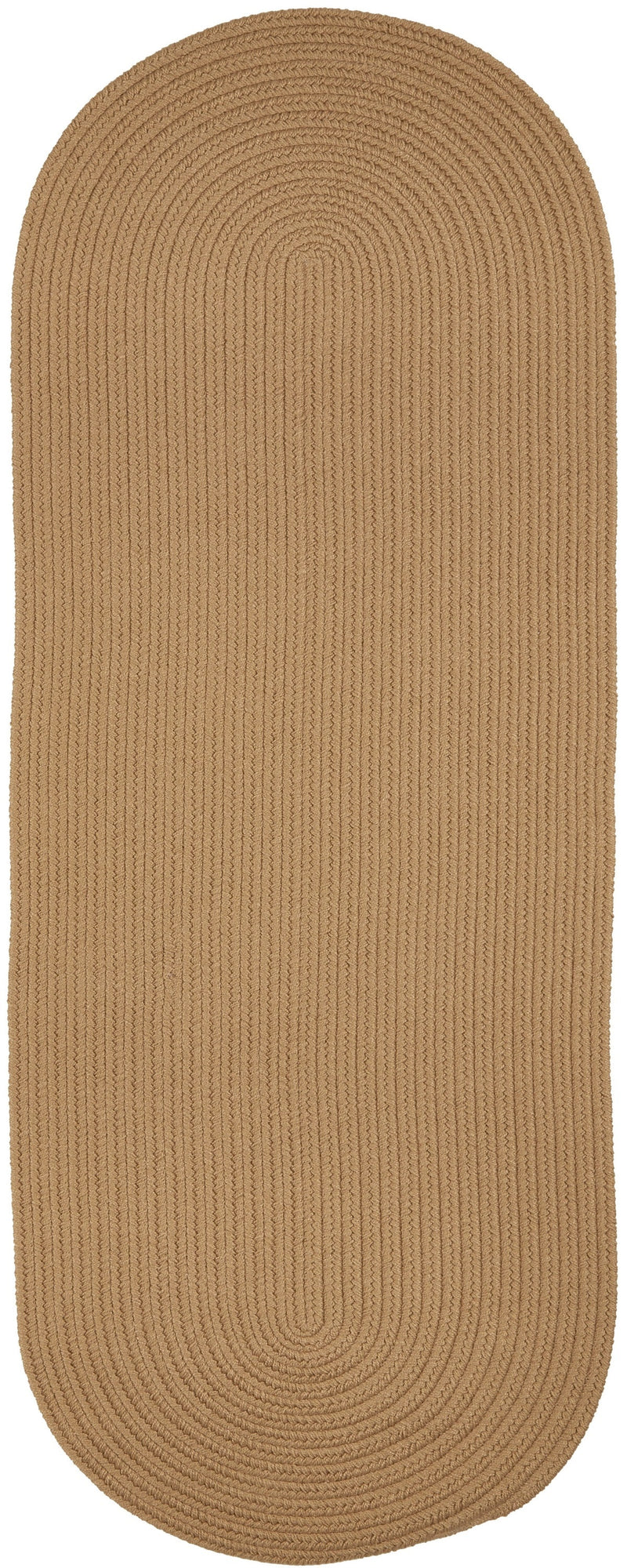 Solid Poly Camel Polypropylene Outdoor Rug
