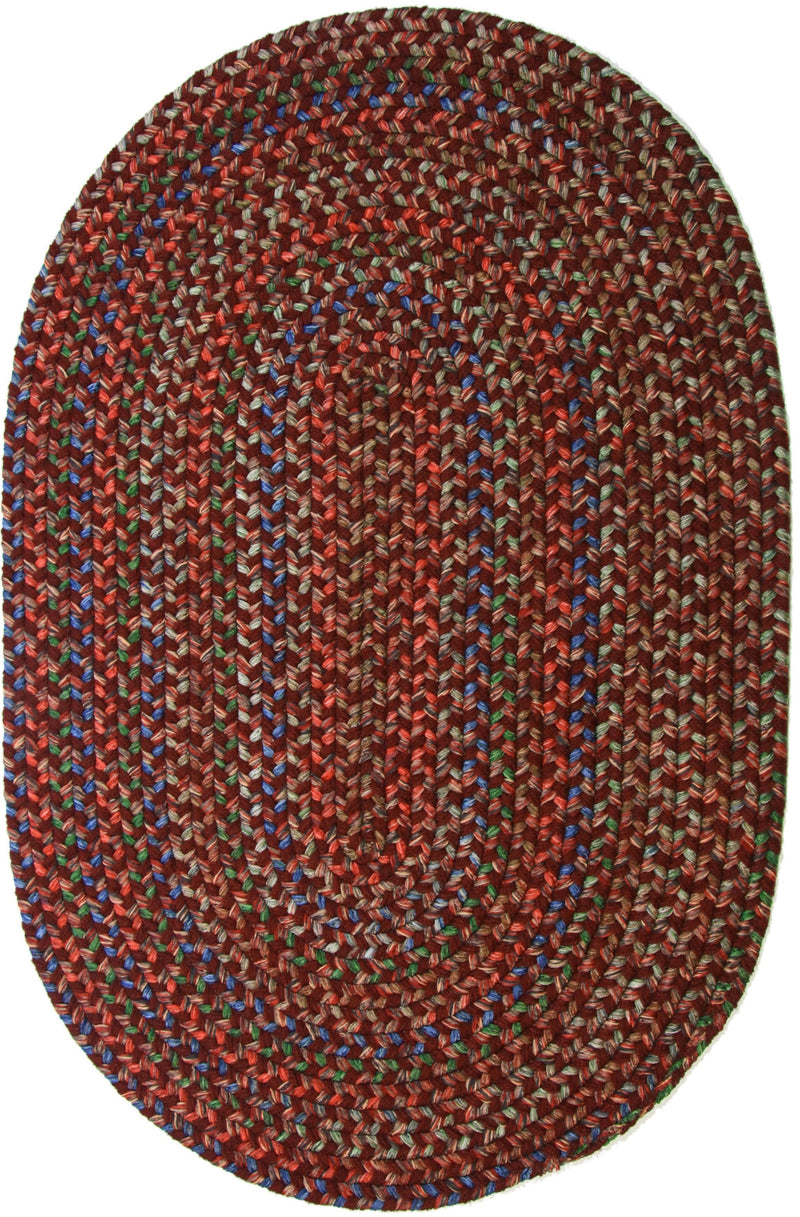 Katie Burgundy Polypropylene Outdoor Rug