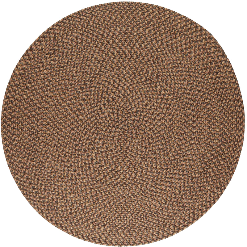 Camden Shades of Brown Polypropylene Outdoor Rug