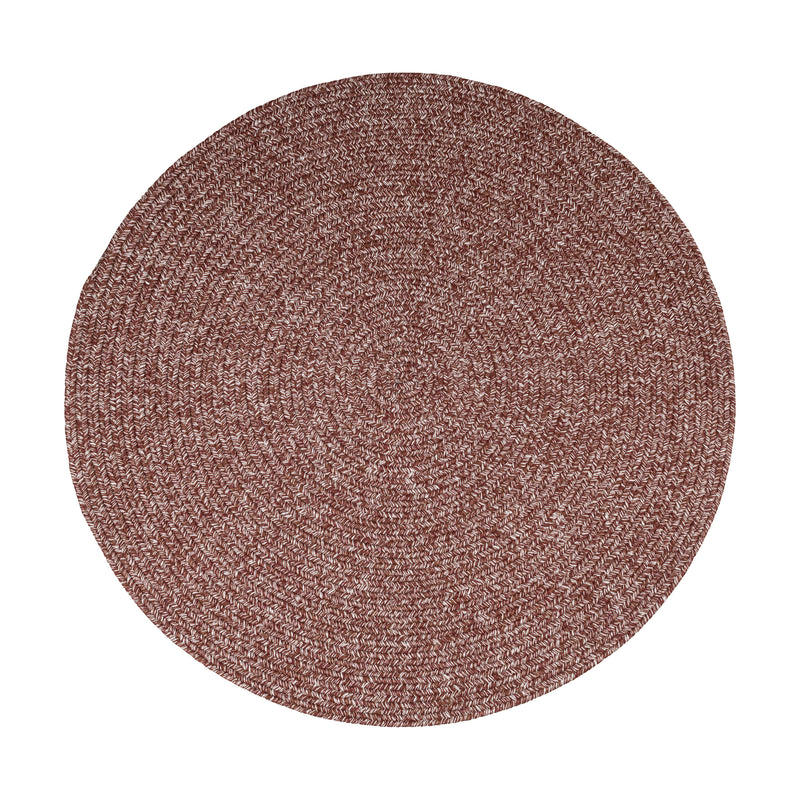 Elegance Earthy Terracotta Polypropylene Outdoor Rug