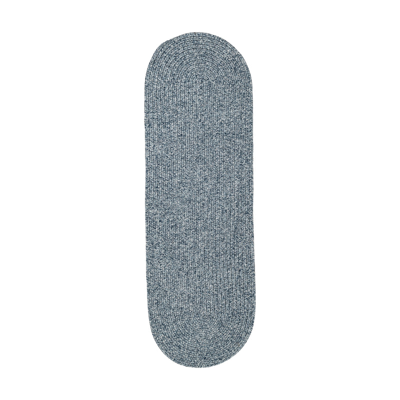 Elegance Dusty Blue Polypropylene Outdoor Rug