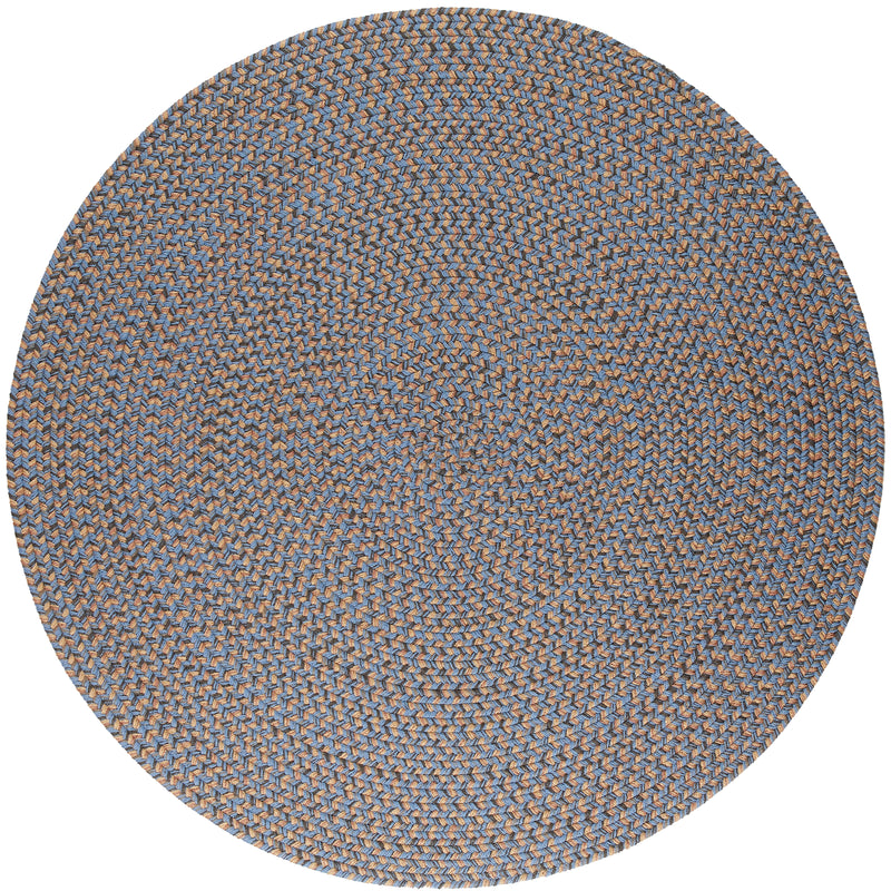 Camden Denim Blue Polypropylene Outdoor Rug