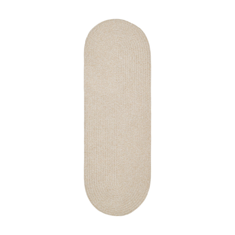Elegance Pale Sand Polypropylene Outdoor Rug