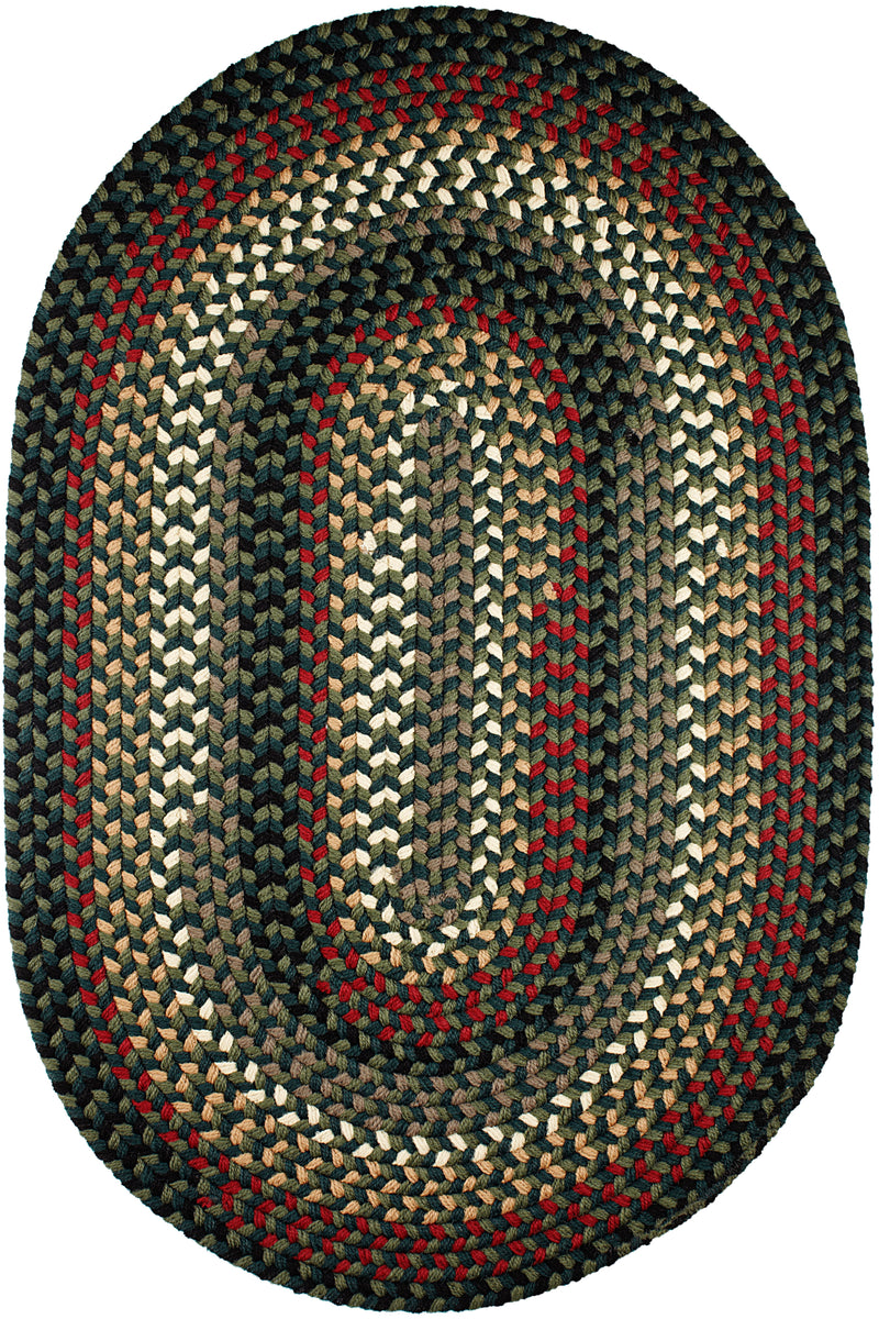 Mayflower Verdant / Spruce Polypropylene Outdoor Rug