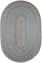 Cypress Marina Blue polypropylene outdoor rug