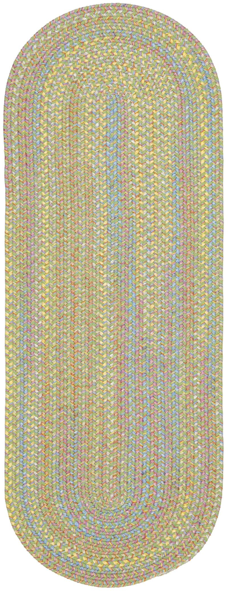 Playtime Lime Polypropylene Outdoor Rug