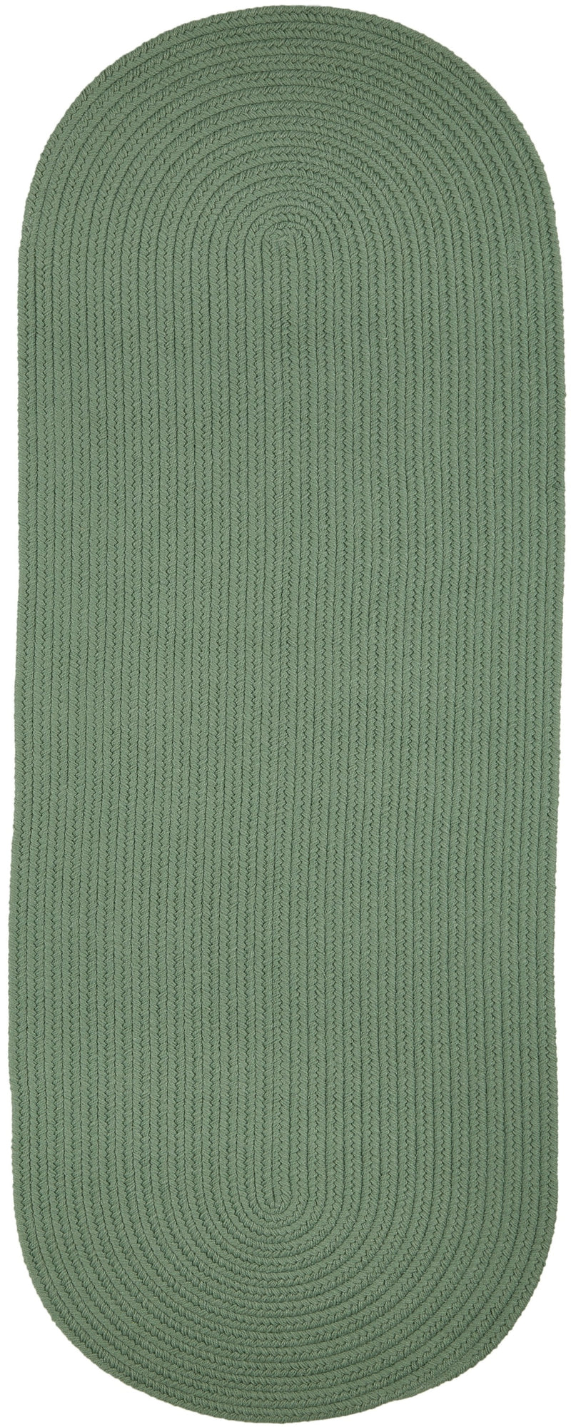 Solid Poly Celadon Polypropylene Outdoor Rug