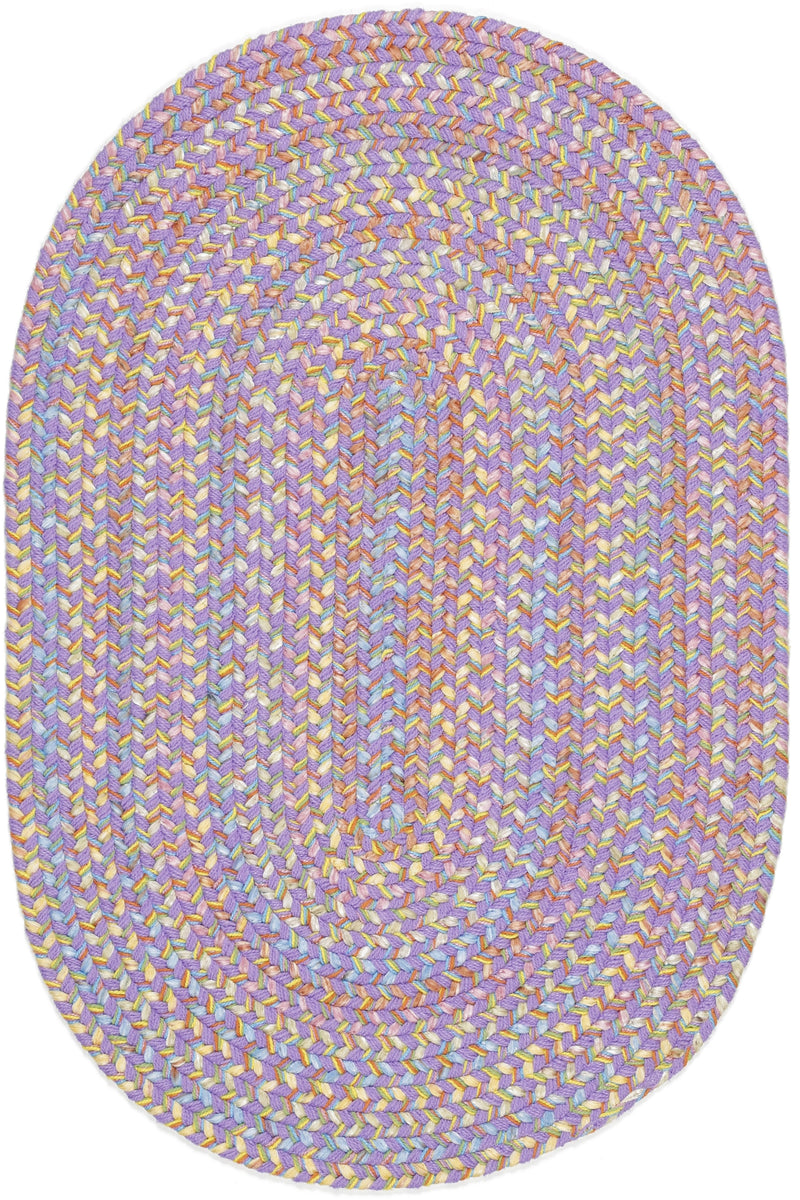Playtime Violet Polypropylene Outdoor Rug