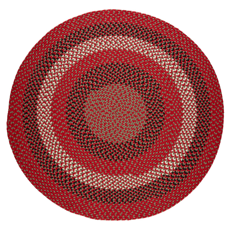 Manhattan Red Brick Polypropylene Outdoor Rug