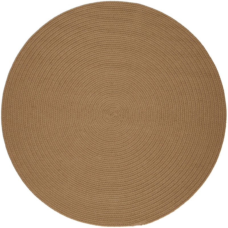 Solid Poly Camel Polypropylene Outdoor Rug