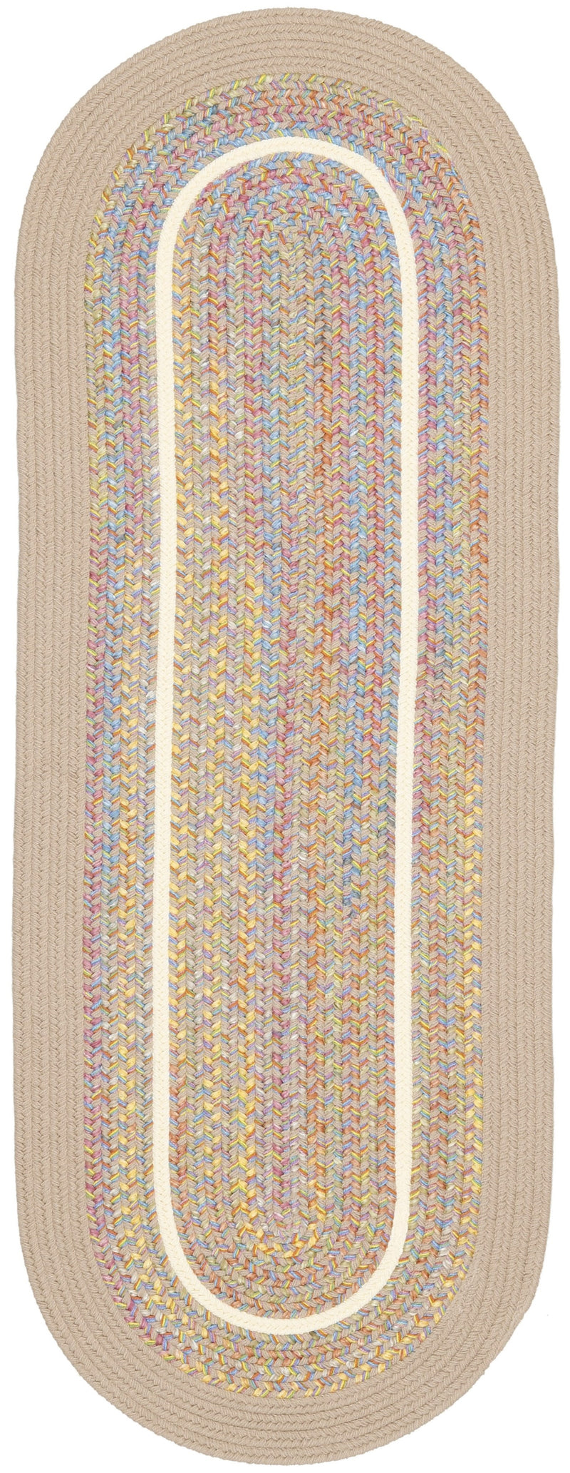 Kids' Isle SandBeige Polypropylene Outdoor Rug