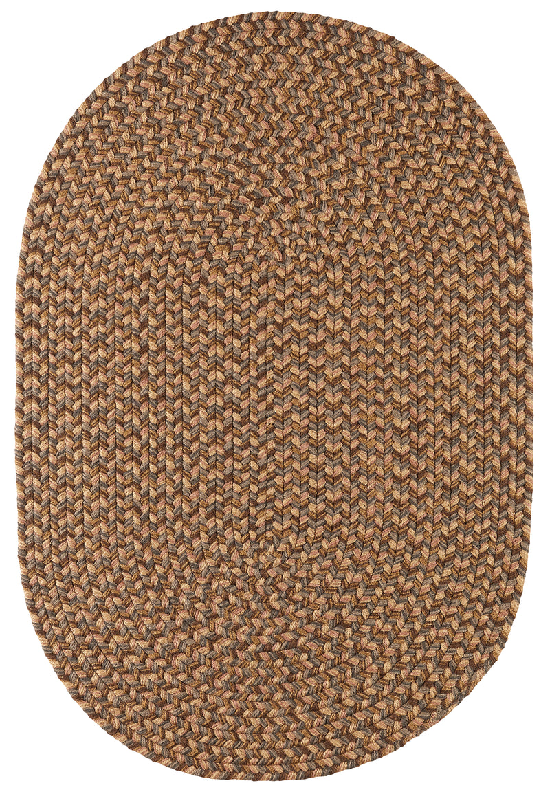 Camden Shades of Brown Polypropylene Outdoor Rug