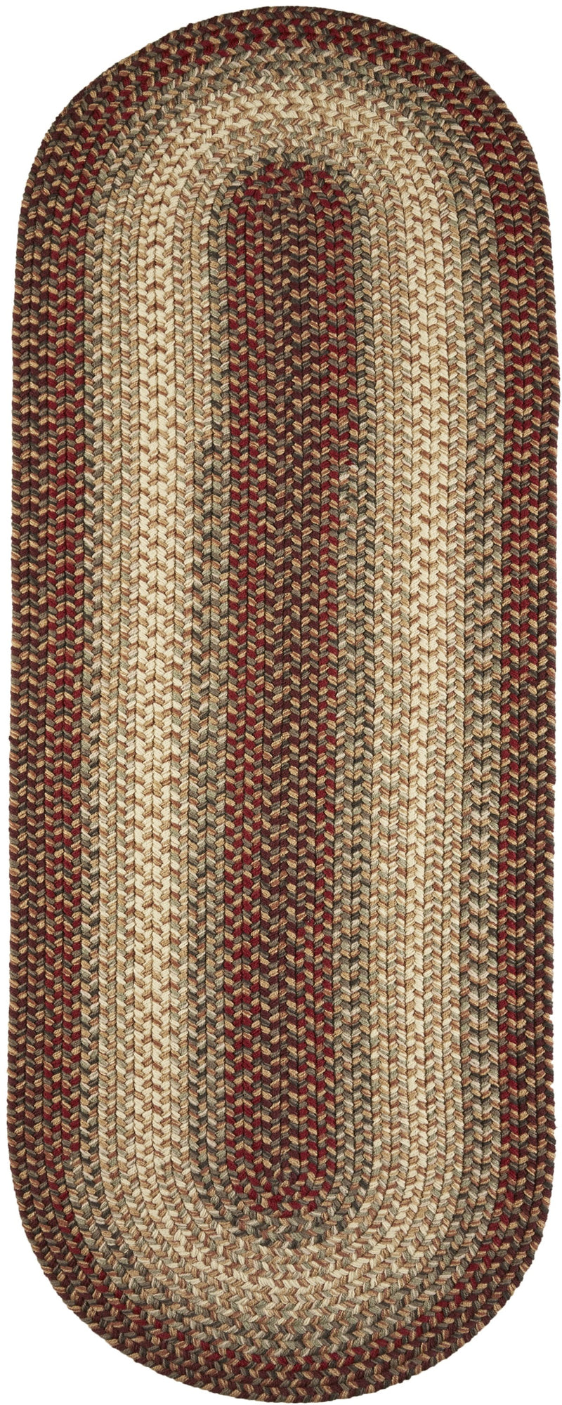 Easy Living Spanish Red Polypropylene Outdoor Rug