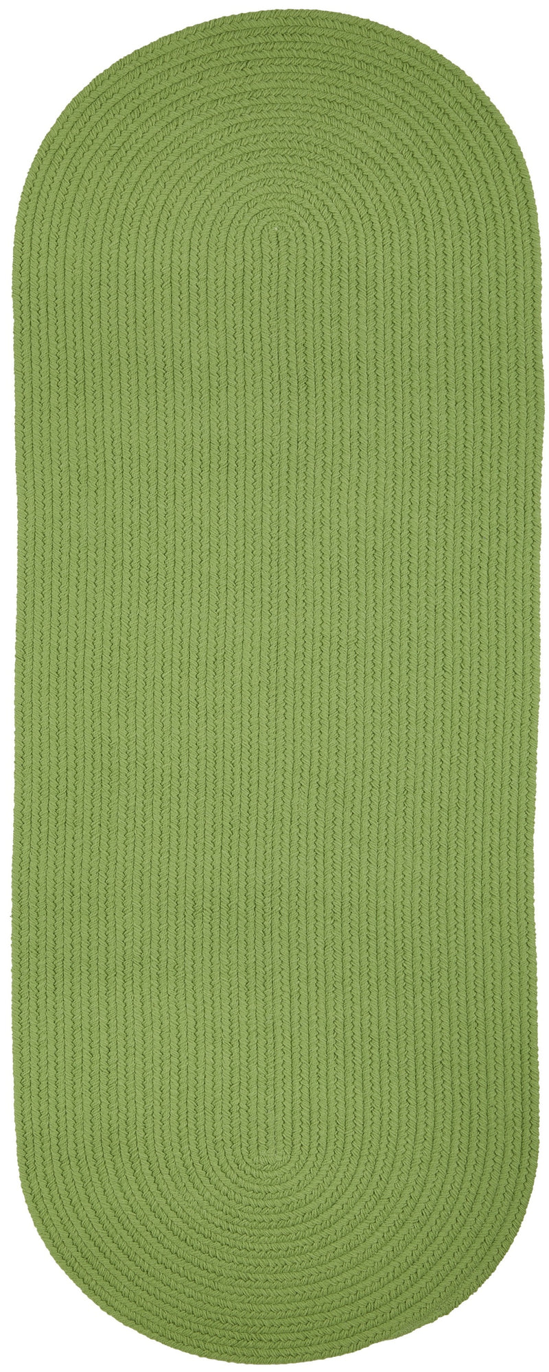 Solid Poly Key Lime Polypropylene Outdoor Rug