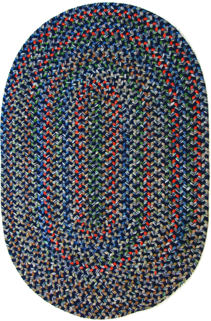 Katie Navy Polypropylene Outdoor Rug