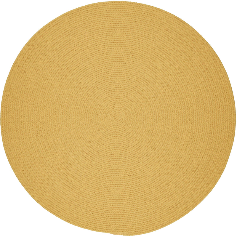 Solid Poly Daffodil Polypropylene Outdoor Rug