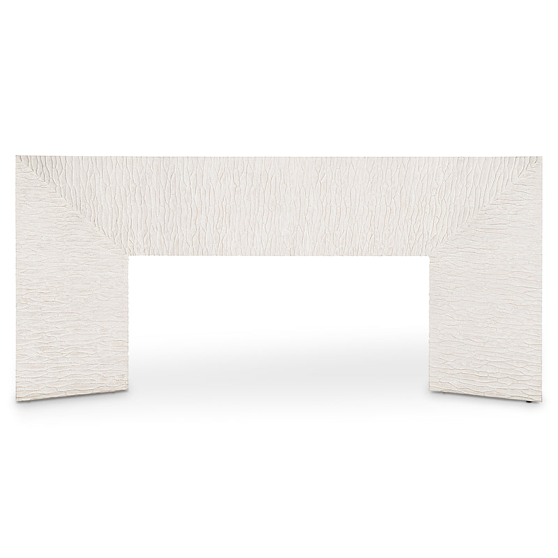 Bernhardt Solaria Console Table with 2 Wooden Pedestal Bases
