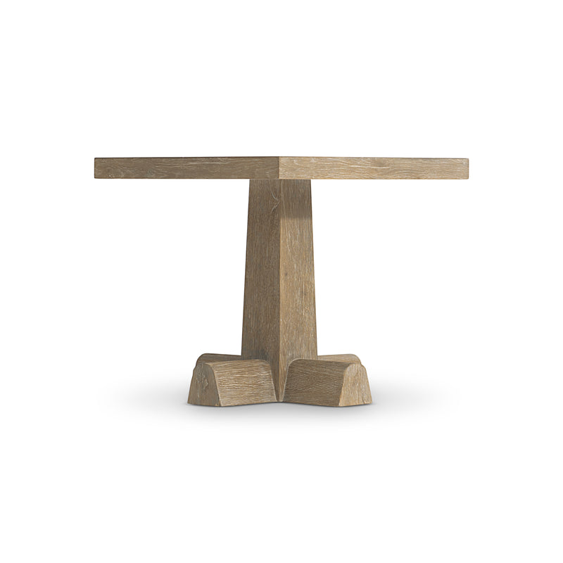 Bernhardt Tribeca Side Table with Pedestal Base