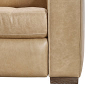 Bernhardt Nest Leather Power Motion Sofa