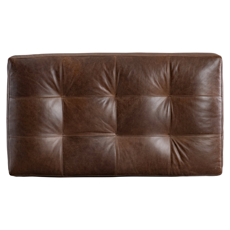 Bernhardt Nest Leather Ottoman