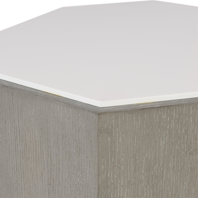 Bernhardt Avenue Hexagon Accent Table