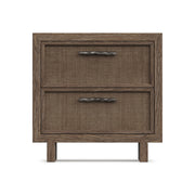 Bernhardt Casa Paros Nightstand with Woven Drawer Front