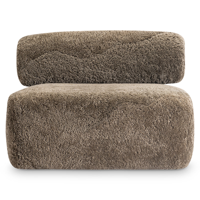 Bernhardt Paley Shearling Swivel Chair